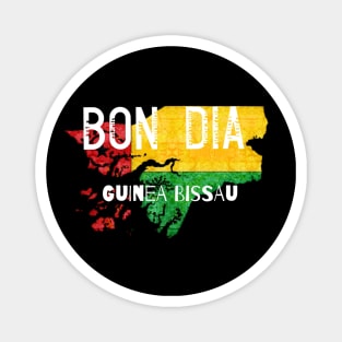 Guinea Bissau - Bon Dia Magnet